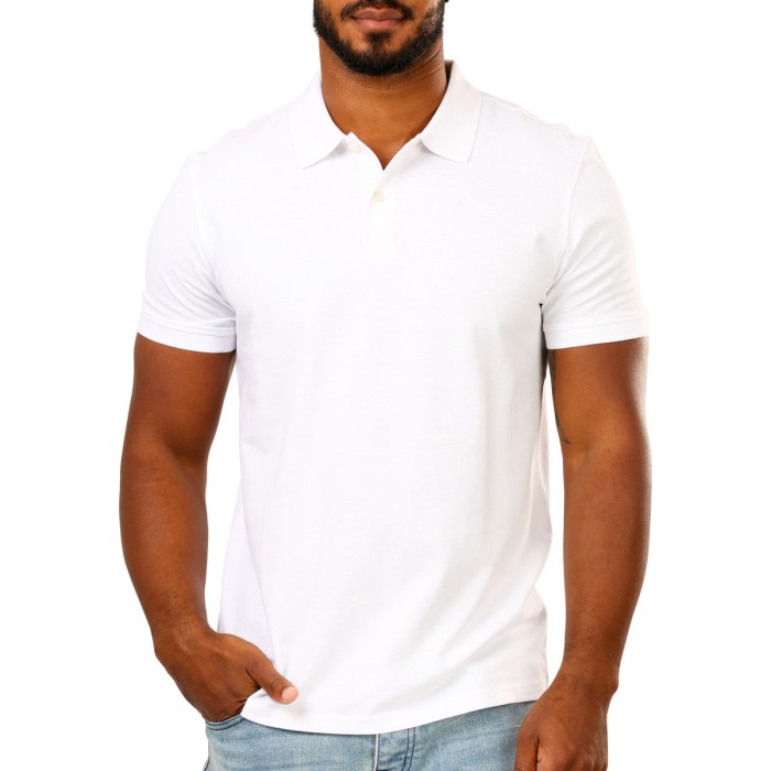 White polo dress shirt mens