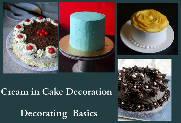 How to make decoration cream for cake