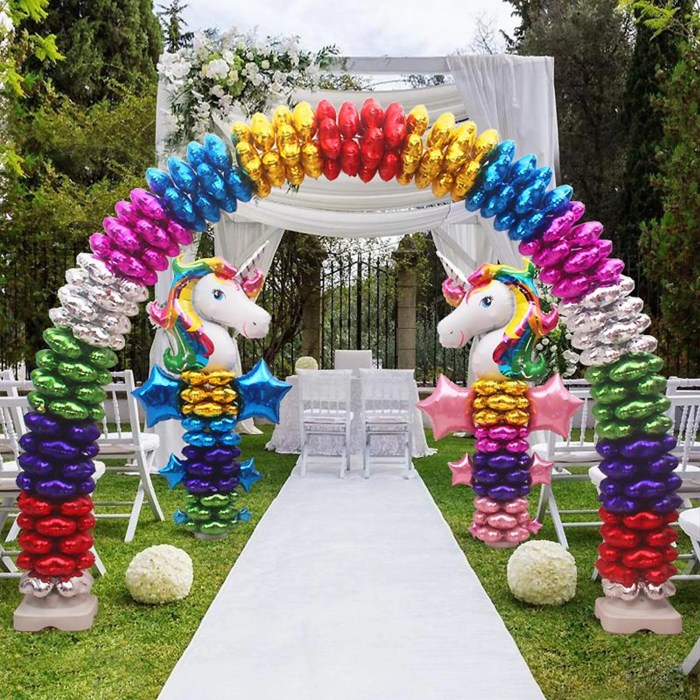 How to make arch balloon decoration