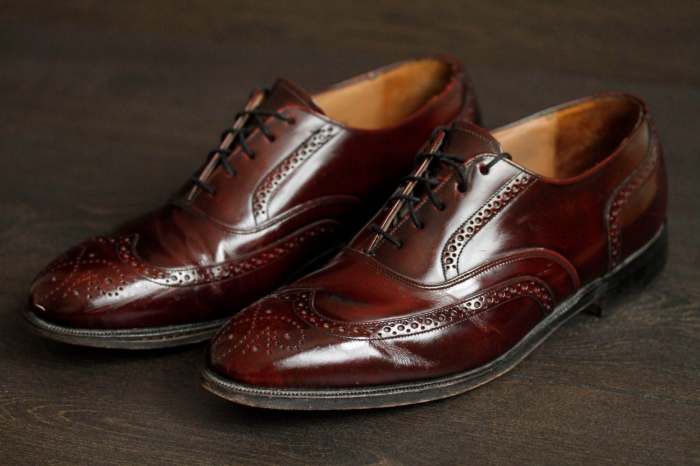 Mens oxblood dress shoes