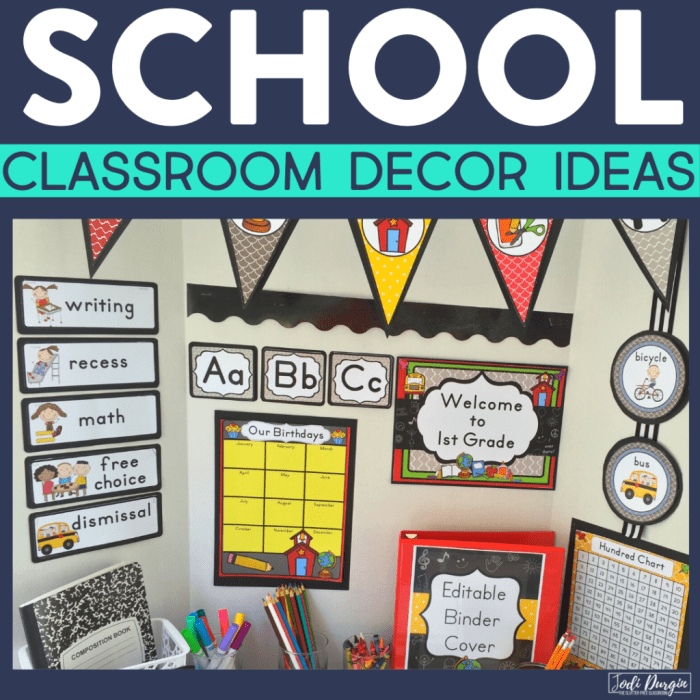 How to decorate a class room