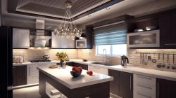 Desain interior dapur modern